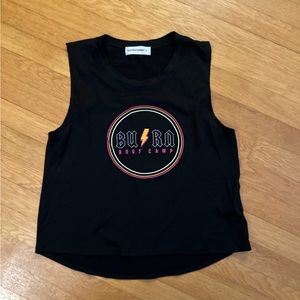 Burn Boot Camp Black Tank Top
